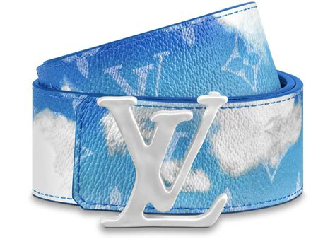 lv shape 40mm reversible clouds|LV Dimension 40mm Reversible Belt .